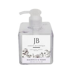 Magnolia & Peony Organic Body Wash (8 oz Bottle)