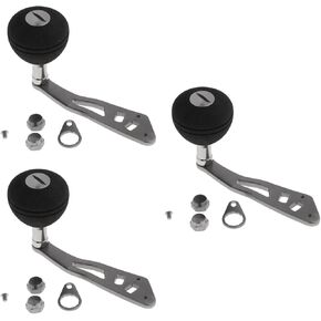 3 Pieces Power Single Fishing Reel Handle Knob Reel Replacement Handle Non-