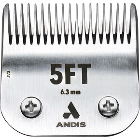 Andis 560205 CeramicEdge Clipper Blade #5FT 24T Upper / 17T Lower, Stainless Steel