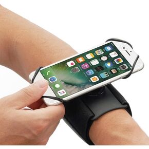360° Rotatable Sport Running Armband Wristband Phone Holder for Samsung Galaxy S21 FE S20 S22 S23 S24 Ultra A32 A12 A03s iPhone 11 12 13 14 15 Pro Max Google Pixel 6 7 8 9 7a 4a 5a Moto G Stylus Power