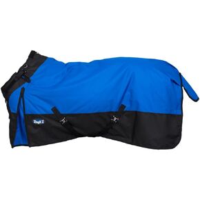 Tough1 1200D Turnout Blanket with Snuggit (300 fill) Royal Blue 75"