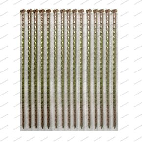 14-inch Metal Steel Nails Super Long Galvanized Artificial Grass Nails, Heavy Duty, Rust Proof, Outdoor Lawn Users Outside Garden Tent Anchor Reinforcement Landscape Thread Safe and Strong (40PCS)