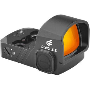 Cyelee CAT0(CAT Upgraded) Micro Red Dot Sight, 3MOA Reflex Sight for RMS/RMSc/407k/507k Footprint with Motion Deactivated Standby(Similiar to Shake Awake)