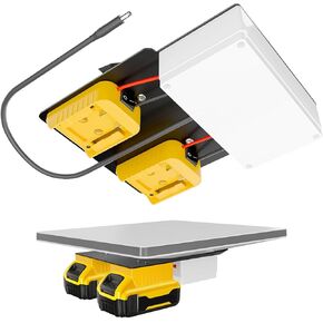 Starlink Mini Battery Adapter for Dewalt Battery, Starlink Mini Battery Pack, Small and Portable Starlink Mini Mounting Kit, Starlink Mini Power Adapter, with Starlink Mini Mount Adapter