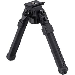 CVLIFE Bipod للبندقية Bipod Sling Swivel Stud Bipod التكتيكي مصنوع من الألومنيوم والبوليمر خفيف الوزن عالي القوة مع ارتفاع وزاوية قابلة للتعديل للصيد والرماية