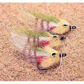 Everglades Special Saltwater Fishing Fly - Tarpon, Snook & Reds - 3ct - Hook #2