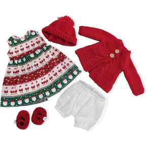 Handmade Waldorf Doll Clothes 12 inch Clothing Set with Pretty Box Girl Christmas Birthday Gift-Allison's Clothes Accessories