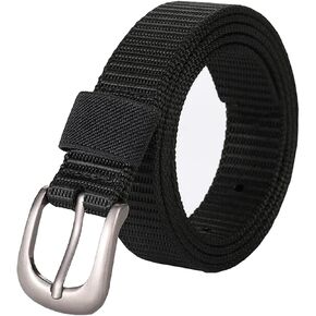 Belt Nylon Pin Waistband Outdoor Sports Canvas Belt Trousers Alloy Buckle 1 PC