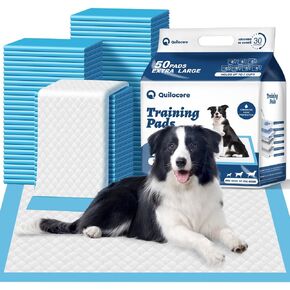 50 Count 28" x 34" XL Disposable Dog Pee Pads, Super Absorbent Leakproof Quick Drying Puppy Pee Pads for Dogs, Extra Large Disposable Dog Training Pads