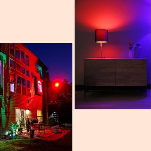 LED Red Light Bulbs 60W Equivalent, A19 LED E26 Base Color Light Bulb, 9W Red LED Lights for Porch, Sleep Night Bulbs Home Lighting Christmas Decoration, Party, Bars, Holiday Lighting, 2 Pack in Saudi Arabia