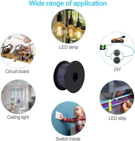 كابل تمديد سلك RGB 100FT 26AWG 4 دبوس 4 ألوان، سلك كهربائي 26 AWG Led لشريط RGB LED 5050 3528، سلك تمديد شريط LED 26 مقياس لإضاءة شريط شريط LED in Kuwait