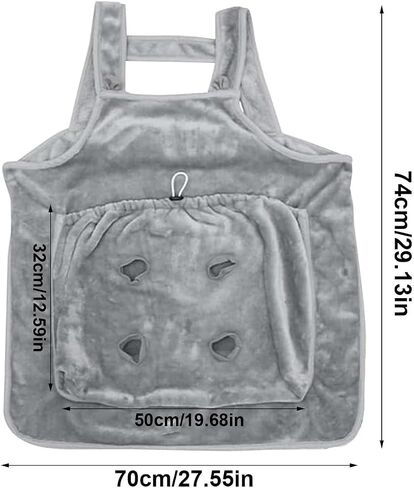 Cat Apron Carrier, Pet Sleeping Bag, Kitten Hands-Free Soft-Sided Carrier Pouch Sling for Small Sized Animals Cat Carrier Pouch Pet Sling Carrier for Small Sized Animals (B,1Pcs) in Saudi Arabia