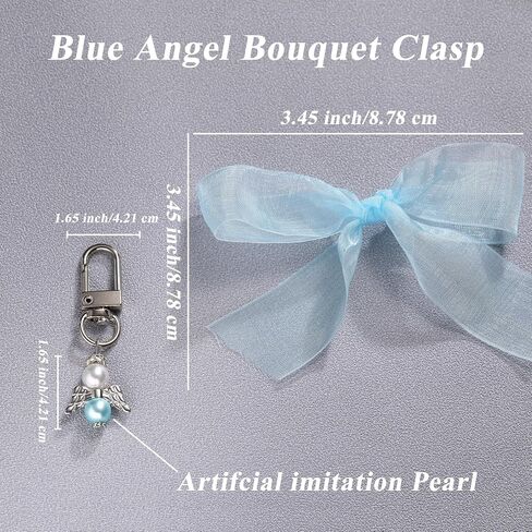 Something Blue for Bride Bouquet Charms for Wedding Memory Wedding Accessories for Brides Sister Wedding Gifts Bridal Jewelry in Saudi Arabia