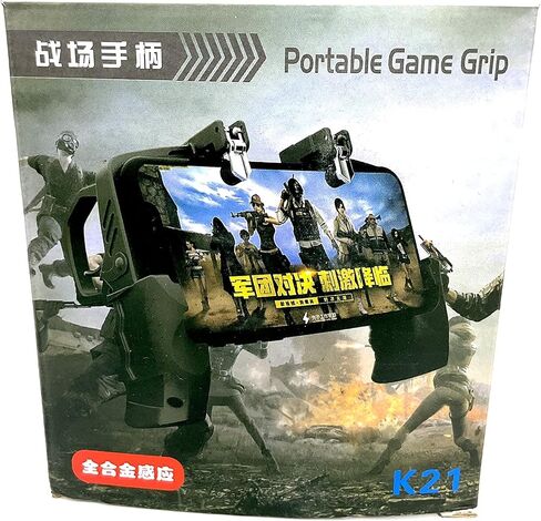 K21 Mobile GAME CONTROLLER WITH L1/L2 TRIGGER Joystick Game pad Mobile Controller For Any Phone IOS/Android For Fortnite/Call Of Duty/PUBG in Saudi Arabia