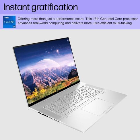 HP Envy 16 Gaming Laptop with Windows 11 Pro, 16" WQXGA Touchscreen Business Laptop, 14-Core Intel i7-13700H, GeForce RTX 4060, 64GB DDR5 RAM, 2TB SSD, Wi-Fi6E, Backlit KB, MS Office Lifetime License in Saudi Arabia