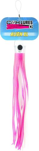 C&H, AlienXL Lure, Concave Head, Hologram Eye, 10.5 in / 22.6 cm in Saudi Arabia