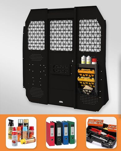 MELIPRON Work Van Tool Box Organizer Aerosol Spray Can Holder for Cargo Van Shelving Storage Tools Box Hanging Tray in Kuwait