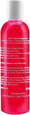Natural Facial Collagen Gel (118 ml) - Organic Face Mask Beauty Care for Women - Hydrating and Moisturizing Pure Dermal Collagen for Dry Or Rough Skin - Get Healthier Younger Looking Skin (1 PACK) in Kuwait