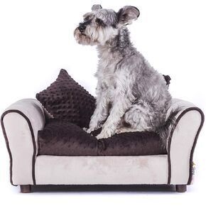 Keet Westerhill Pet Sofa Bed, Medium (28x20x12) Khaki