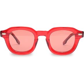 NEUTRA Premium UV400 Polarized Sunglasses - Shape Memory Acetate Frames, Scratch-Resistant Lenses, Flexible Spring Hinges - Negroni