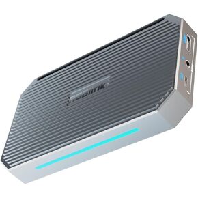 RGBlink MSP 331U 4K Capture Card - HDMI 2.0, USB 3.1 Game Capture Card with HDR, 4K60/2K240, HDCP, Uncompressed Video, Audio Mixing, Plug-and-Play for PS5, Switch Streaming & Recording in OBS, Vmix