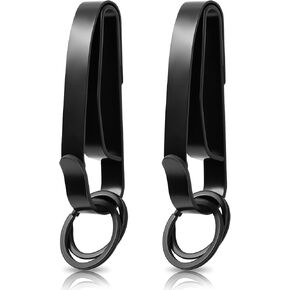 2PCS Duty Belt Key Holder, Quick Release Key Holder with Key Ring, Premium Belt Key Clip for Police, Law Enforcement Agencies