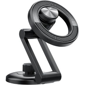 Magnetic Car Mobile Phone Mount Holder One Touch Release Dashboard,Accessories for iPhone Universal Car Mobile Phone Mount Holder,Fit for iPhone 16,15,14,13 360 Degree Rotating