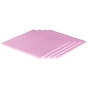 ARCTIC TP-1 (APT2012): Basic Thermal Pad, 100 x 100 x 1.5 mm (4 Pieces) - Thermal pad, Excellent Heat Conduction, Ideal Gap Filler, Easy Installation, Safe handling - Pink