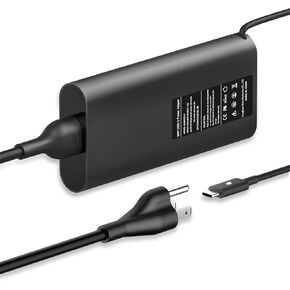 New Slim 90W Laptop Charger USB C for Dell Latitude 5420 5520 7480 7490 7420 Chromebook 3100 Dell XPS 13 9360 XPS15 9550 9560 DA65NM190 LA65NM190 Type C AC Adapter Power Cord