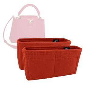 Bag Organizer for Louis Vuitton Capucines BB (Set of 2) - Premium Felt (Handmade/20 Colors)