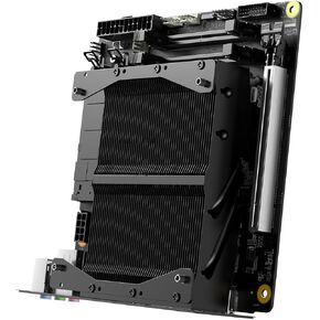 MINISFORUM BD790i SE ITX Motherboard, AMD Ryzen 9 7940HX, 16 C/32 T,Up to 5.2 GHz,PCIe 5.0 x16 Slot, Dual PCIe4.0 M.2 Support, DDR5,8K Triple Output with HDMI/DP/USB-C, RJ45 2.5G, USB 3.2 Gen 2