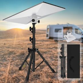 Starlink Gen 3 Tripod Stand, Adjustable Outdoor Portable Starlink Mounting Kit for Camping, Compatible with Starlink V3 Standard Kickstand Dish