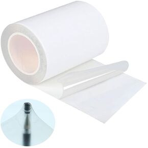 Air Mattress Patch Kit, Strong Adhesive Pool Liner Patch Kit, Waterproof Clear Inflatable Patch Repair Kit for Air Mattress, Bounce House, Inflatable Toys, Tent, Canopy, Raincoat, Umbrella