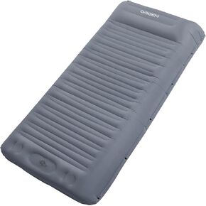 Origem Self Inflating Sleeping Pad for Camping, 5.5 Inch Ultra-Thick Camping Mat with Built-in Pump, Outdoor Ultralight Sleepinging Mat for Camping Tent, Backpacking, Hiking and Traveling(Green)