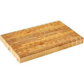 Larch Wood Canada End Grain Small Cutting Board, Standard Line, Handcrafted for Professional Chefs & Home Cooking, 17-3/4" x 11" x 1-1/2" in Saudi Arabia