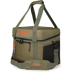 RTIC 28 Can Everyday Cooler, Soft Sided Portable Insulated Cooling for Lunch, Beach, Drink, Beverage, Travel, Camping, Picnic, for Men and Women