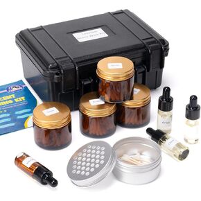 ZOXY Dog Scent Training Kit, Sniff and Seek Dog Sniffing Toys, Mental Stimulation for Dogs, 4 Target Scents for Dog Brain Games to Improve Focus & Reduce Anxiety