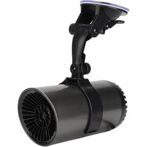 12V 150W Auto Ceramic Heater Fan, Portable Car Heater & Defogger with 3 - Outlet Plug - Cig Lighter for Fast Heating and Quick Defrost/Defog