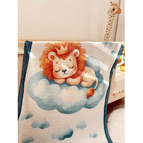 Muslin Baby Swaddling Blankets 29x37 inches, Perfect Measurement for Swaddling, Extra Soft Cotton Baby Blankets, Breathable and Warm for Boys and Girls Baby Blankets (Astronot)
