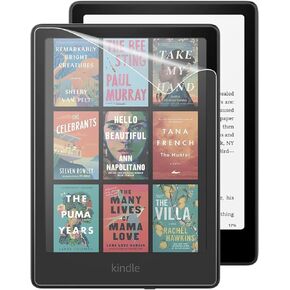 MoKo 3 Pack Screen Protector for 7" Kindle Paperwhite 12th Generation 2024 and Kindle Colorsoft Signature Edition, Anti-Glare Premium PET Protective Film Full-Coverage Matte Screen Protector