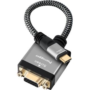 4K USB C to HDMI Adapter 3 Pack, Type-C Male (Source) to HDMI Female (Screen) Braided Cord Connector, 4K@60Hz, Thunderbolt 3/4 Compatible, for iPhone 16 Series, MacBook Pro, Air, iPad Pro, Galaxy 24 in Kuwait