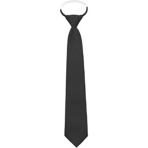 Clip On Ties for Women, Womens Black Bolo Neck Tie, Adjustable Girls Uniform Tie for School Shirt Graduation