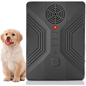 Wagg Anti Bark Device for Dogs, Dog Barking,Dog Bark Deterrent Devices, Anti Barking Device,3 Frequency Ultrasonic Bark Deterrent, USB Charging, Suitable for Small, Medium and Large Dogs (Pure Black) in Saudi Arabia