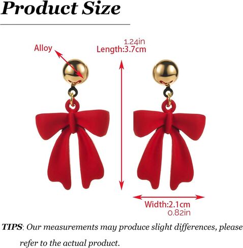 Silver Bow Earrings Ribbon Earring Sparkly Rhinestone Bow Earrings for Women Party Prom Jewelry for Girls in Saudi Arabia