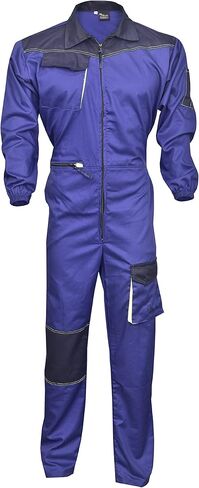 Coveralls Men's Overalls Boiler Suit Coveralls Garage Overalls Mechanics Boilersuit Protective in Saudi Arabia