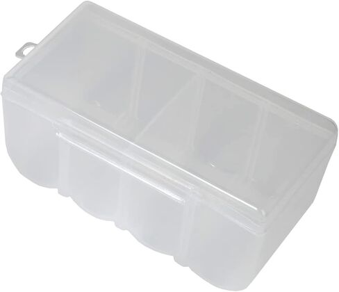 مجموعة Home-X مكونة من 4 حافظات تخزين بطاريات شفافة D، قم بتنظيم البطاريات في علبة صلبة وشفافة لسهولة الوصول إليها، كل منها يحمل 8 بطاريات D، 5.25 بوصة × 3 بوصة × 2.75 بوصة in Kuwait