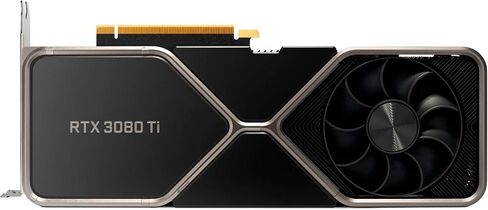 Geforce RTX 3080 Ti 12GB GDDR6X PCI Express 4.0 Graphics Card Titanium and Black (Renewed) in Saudi Arabia