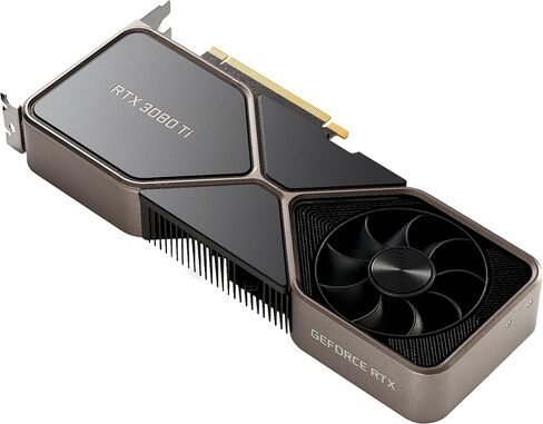 Geforce RTX 3080 Ti 12GB GDDR6X PCI Express 4.0 Graphics Card Titanium and Black (Renewed) in Saudi Arabia