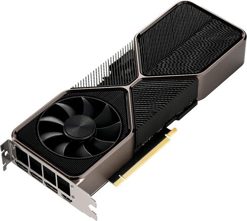 Geforce RTX 3080 Ti 12GB GDDR6X PCI Express 4.0 Graphics Card Titanium and Black (Renewed) in Saudi Arabia