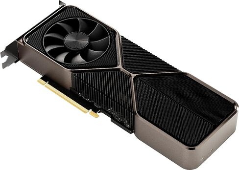 Geforce RTX 3080 Ti 12GB GDDR6X PCI Express 4.0 Graphics Card Titanium and Black (Renewed) in Saudi Arabia